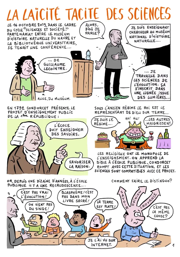 La laïcité dans les sciences