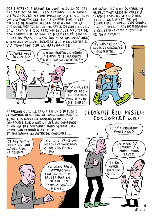 La laïcité dans les sciences