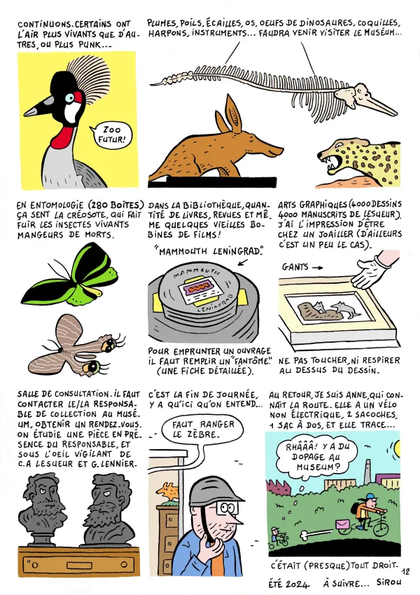 Le chantier du musée en BD : épisode 5 " Le chantier invisible "