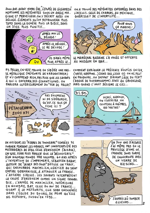 Météorites : mythes et légendes