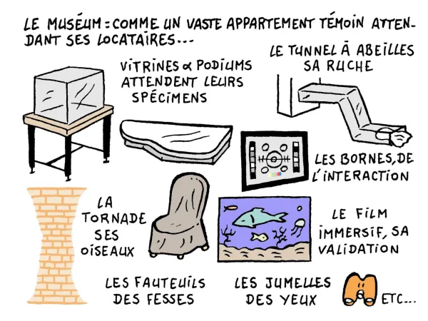 Le chantier du musée en BD : épisode 8 " Le montage "